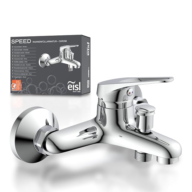 Mitigeur de bain chromé à levier unique EISL SPEED
