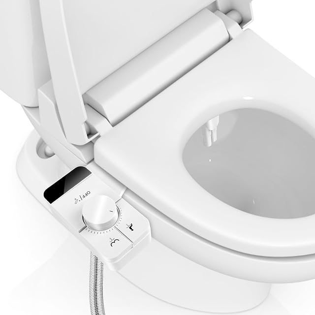 Kit bidet non électrique à deux buses NVIYAM