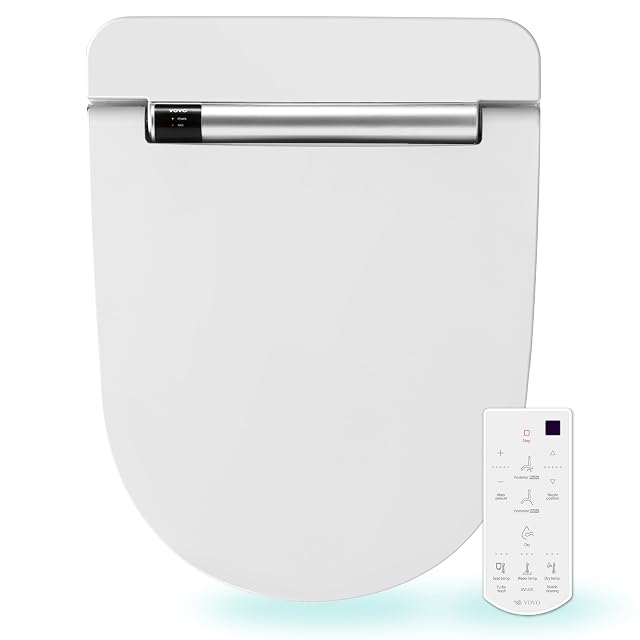 Abattant lavant électrique connecté VOVO VB-4100SR, forme ronde