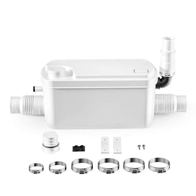 Pompe broyeuse compacte XPOtool 250 W à trois entrées