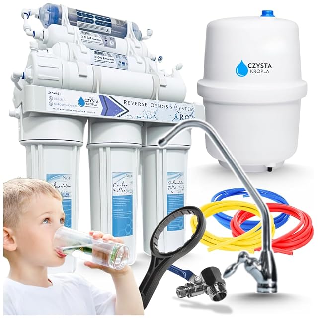 Filtre à eau par osmose inverse à sept étages Ari RO7 avec réservoir de stockage