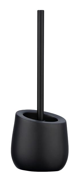 Support de brosse WC en céramique noir mat WENKO Badi