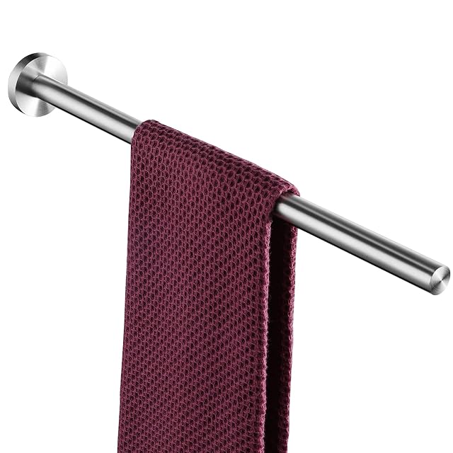 Porte-serviettes en acier inoxydable brossé ZUNTO, 40 cm